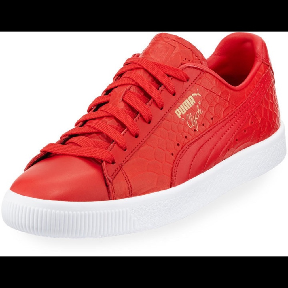 Men’s Puma Clyde GCC 'Risk Red' Size 11.5
